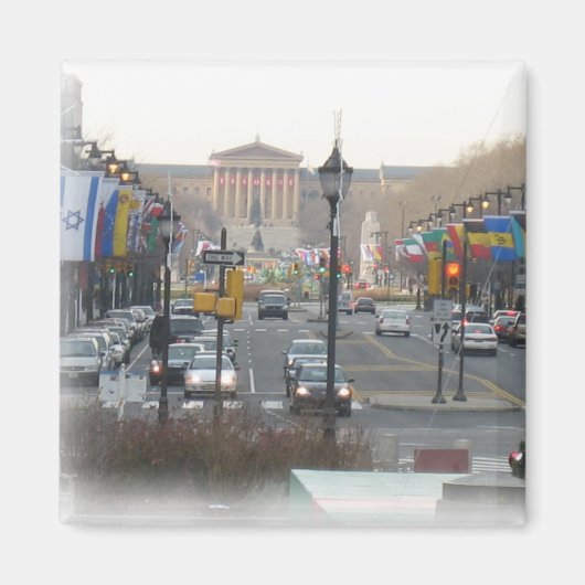 Philadelphia Magnet Magneet (Voorkant)