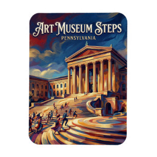 Philadelphia Museum of Art Pennsylvania Magneet