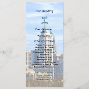 Philadelphia Pa Skyline II Programme de mariage