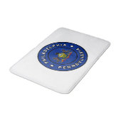 Philadelphia Pennsylvania Badmat (Gekanteld)