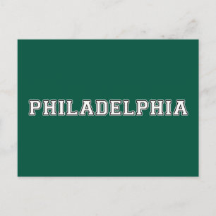 Philadelphia Pennsylvania Briefkaart