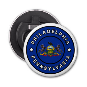 Philadelphia Pennsylvania Button Flesopener