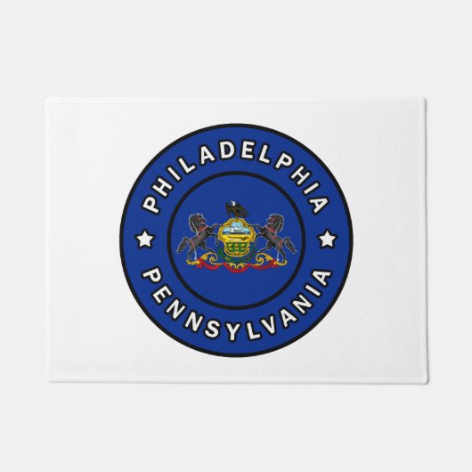 Philadelphia Pennsylvania Deurmat (Voorkant)