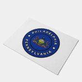 Philadelphia Pennsylvania Deurmat (Schuin)