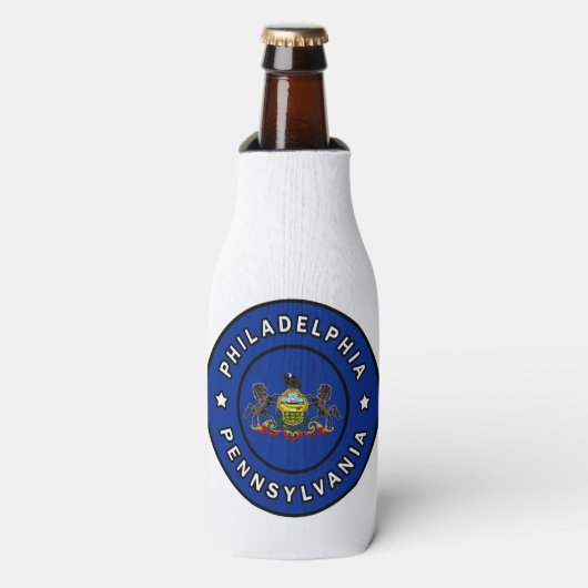 Philadelphia Pennsylvania Flesjeskoeler (Fles Voorkant)