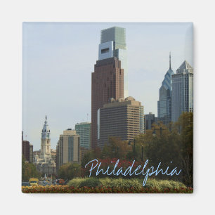 Philadelphia Pennsylvania fotografie magneet