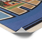 Philadelphia, Pennsylvania - Grote letter Poster (Hoek)