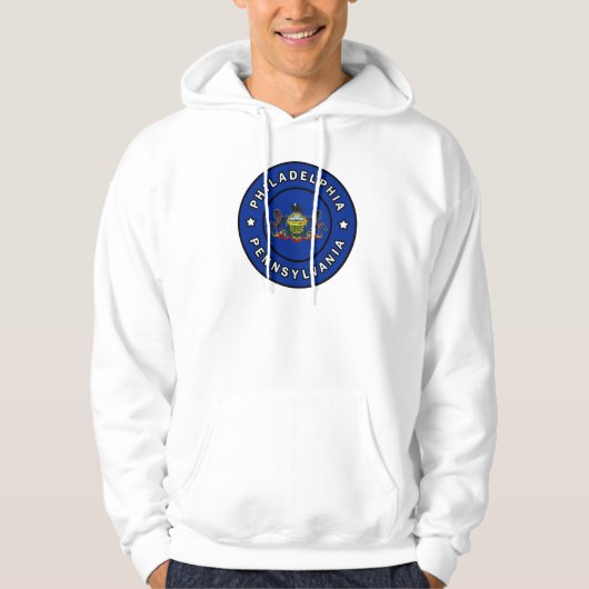 Philadelphia Pennsylvania Hoodie (Voorkant)