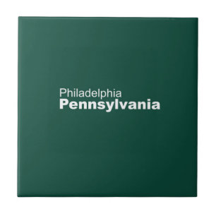 Philadelphia, Pennsylvania Keramische tegel Tegeltje