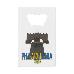 Philadelphia Pennsylvania Liberty Bell Opener Kredietkaart Flessenopener