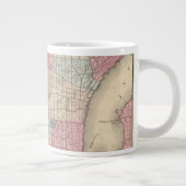 Philadelphia, Pennsylvania Map Jumbo Beker (Rechts)