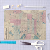 Philadelphia, Pennsylvania Map Tissuepapier (Craft)