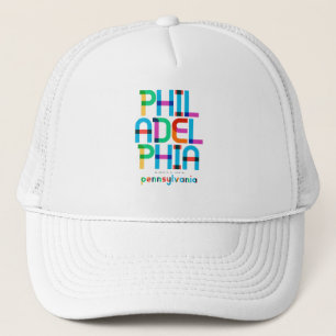 Philadelphia Pennsylvania Mid Century, Pop Art, Trucker Pet