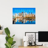 Philadelphia Pennsylvania Poster (Thuiskantoor)