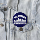 Philadelphia, Pennsylvania Ronde Button 7,6 Cm (In situ)