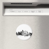 Philadelphia Pennsylvania Skyline Magneet (Insitu (Vaatwasser))