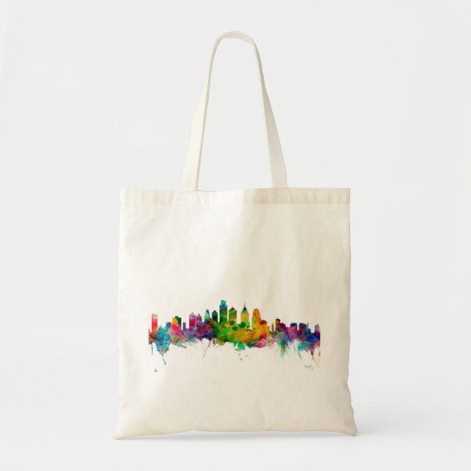 Philadelphia Pennsylvania Skyline Tote Bag (Voorkant)