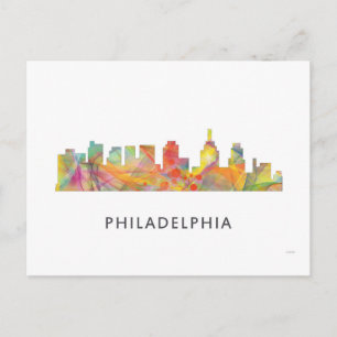 PHILADELPHIA PENNSYLVANIA SKYLINE WB1 - BRIEFKAART