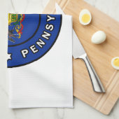 Philadelphia Pennsylvania Theedoek (Quarter Fold)