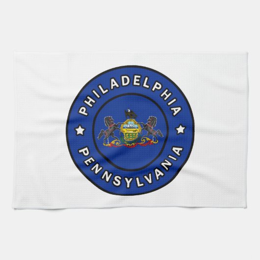 Philadelphia Pennsylvania Theedoek (Horizontaal)