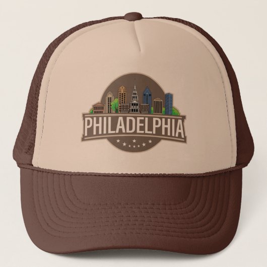 Philadelphia Pennsylvania Trucker Pet (Voorkant)