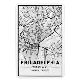 Philadelphia Pennsylvania USA Travel City Map Magneet