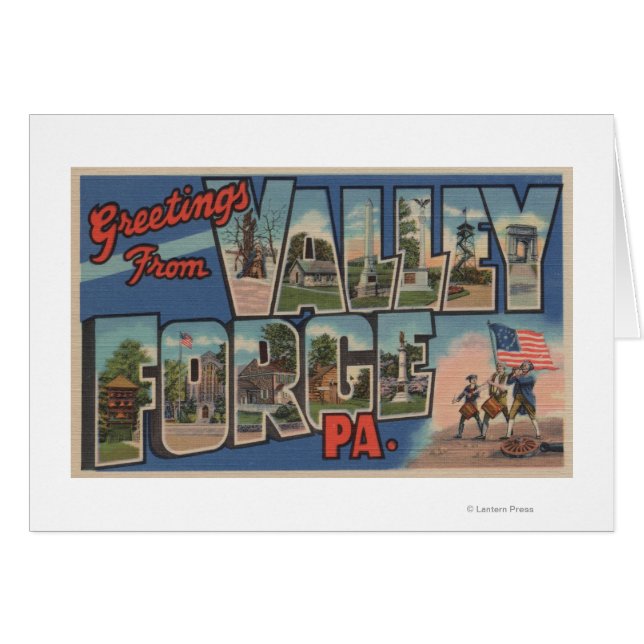 Philadelphia, Pennsylvania - Valley Forge (Voorkant Horizontaal)