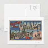 Philadelphia, Pennsylvania - Valley Forge Briefkaart (Voorkant / Achterkant)