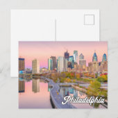 Philadelphia, Pennsylvania, Verenigde Staten Briefkaart (Voorkant / Achterkant)