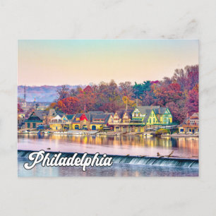 Philadelphia, Pennsylvania, Verenigde Staten Briefkaart