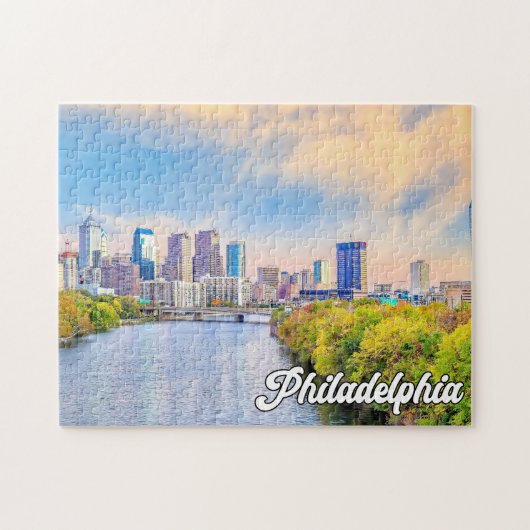Philadelphia, Pennsylvania, Verenigde Staten Legpuzzel (Horizontaal)
