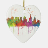 PHILADELPHIA PENNSYLVANNIA SKYLINE KERAMISCH ORNAMENT (Rechts)