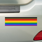 Philadelphia Pride Flag LGBTQ Bumpersticker (Op auto)