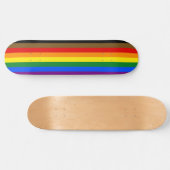 Philadelphia Pride Flag LGBTQ Skateboard (Horizontaal)