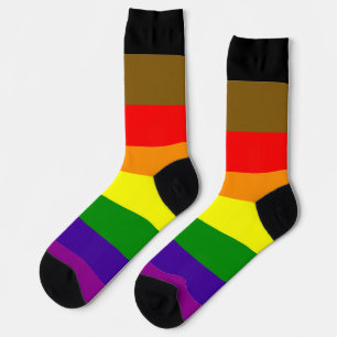 Philadelphia Pride regenboog gestreept holebi Sokken