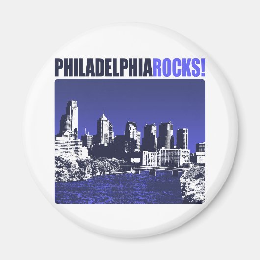 Philadelphia Rocks! Magneet (Voorkant)
