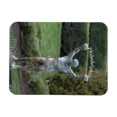 Philadelphia Rocky Statue Magneet (Horizontaal)