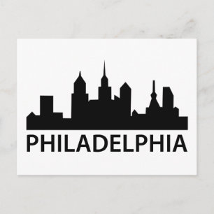 Philadelphia Skyline Briefkaart