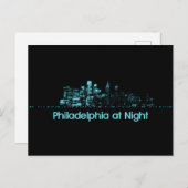 Philadelphia Skyline Briefkaart (Voorkant / Achterkant)