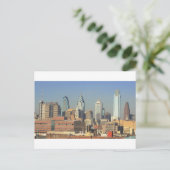 Philadelphia Skyline Briefkaart (Staand voorkant)