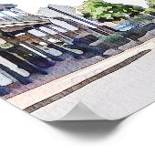 PHILADELPHIA Skyline Destination WeddenWelcome Poster (Hoek)