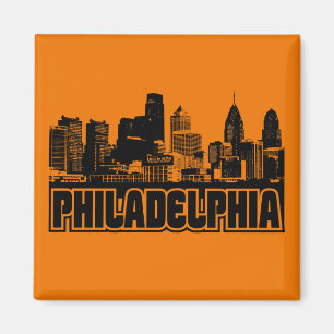 Philadelphia Skyline Magneet