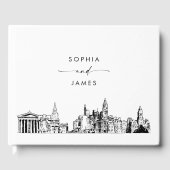 Philadelphia Skyline Mariage Livre d'or (Recto)