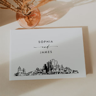 Philadelphia Skyline Mariage Livre d'or