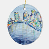 Philadelphia Skyline Ornament (Links)