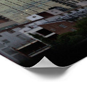 Philadelphia Skyline Sunset Foto Poster (Hoek)