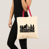 Philadelphia Skyline Tote Bag (Voorkant (product))