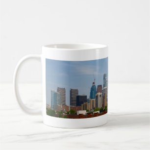 Philadelphia Skyline uit Zuid-Philadelphia Koffiemok