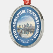 Philadelphia (steden) metalen ornament (Links)