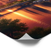 Philadelphia Sunset Poster (Hoek)